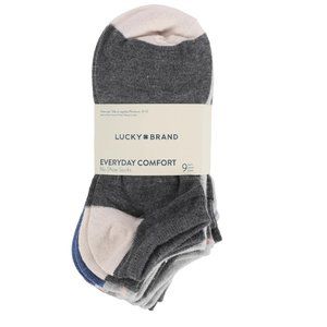 LUCKY BRAND Womens 9pk  Socks